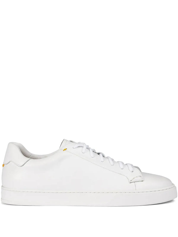 leather sneakers