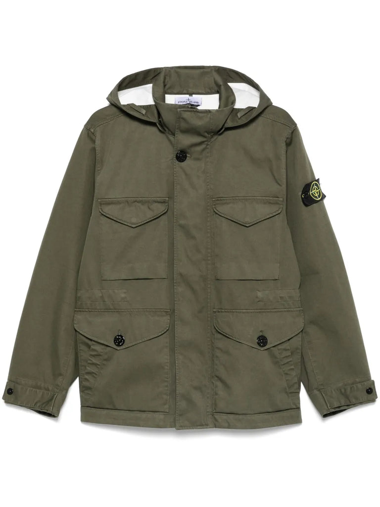 Jacke mit Kompass-Abzeichen 