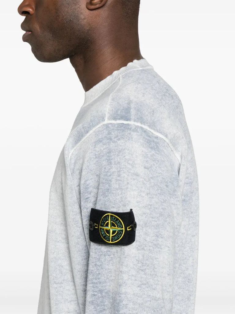 mélange-effect sweater