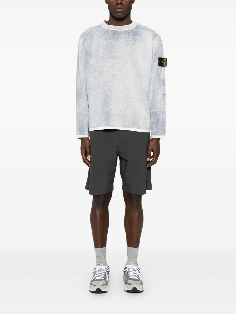 mélange-effect sweater