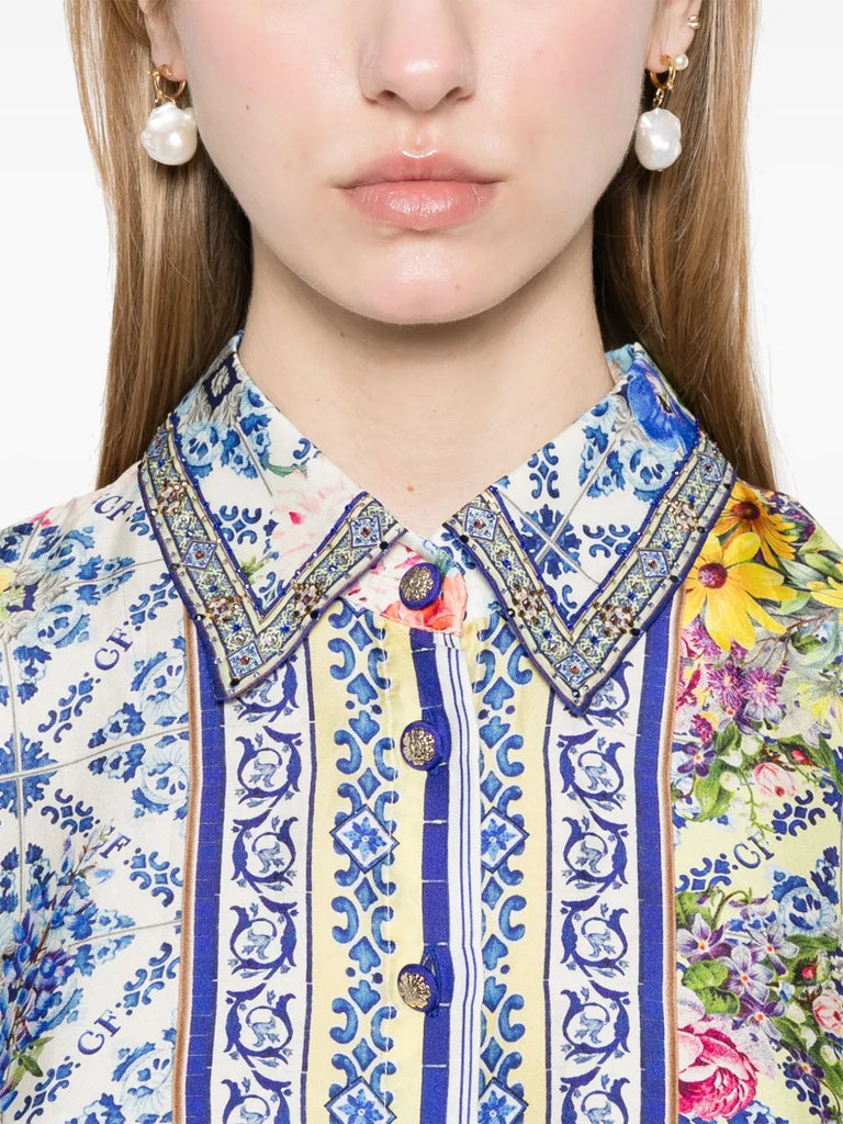 silk shirt