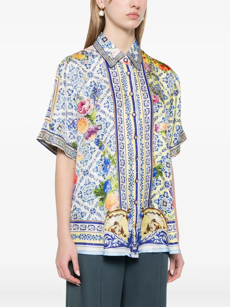 silk shirt