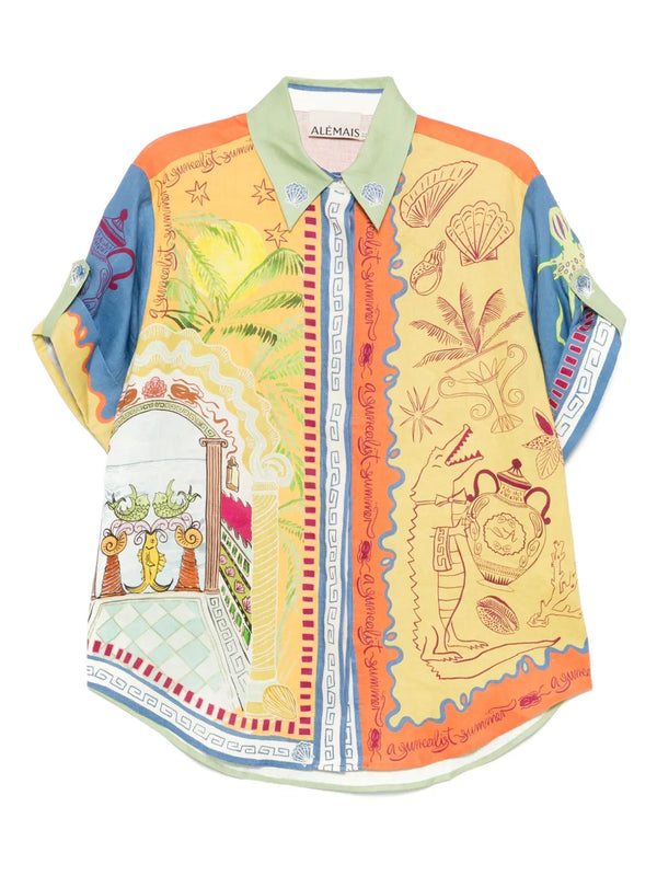 surrealist summer shirt