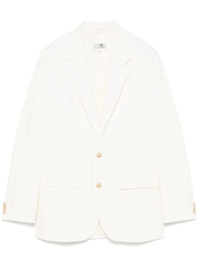 twill blazer