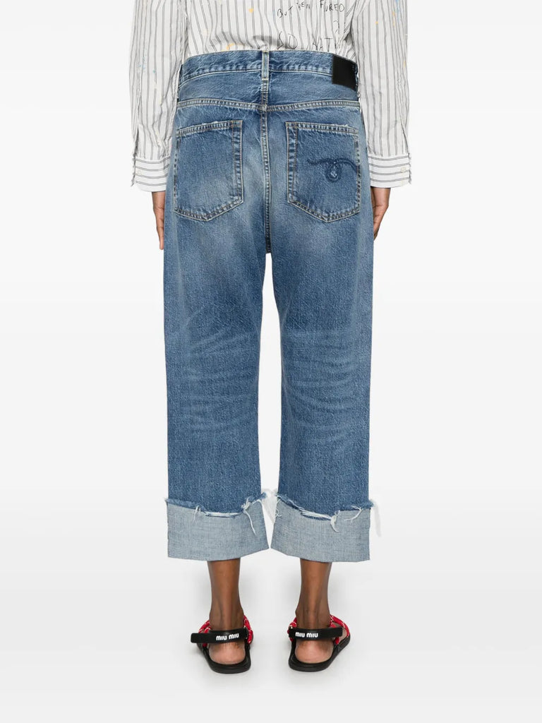 drop-crotch jeans