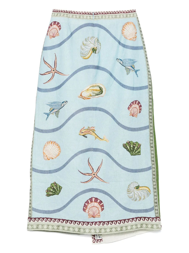 Bath House midi skirt