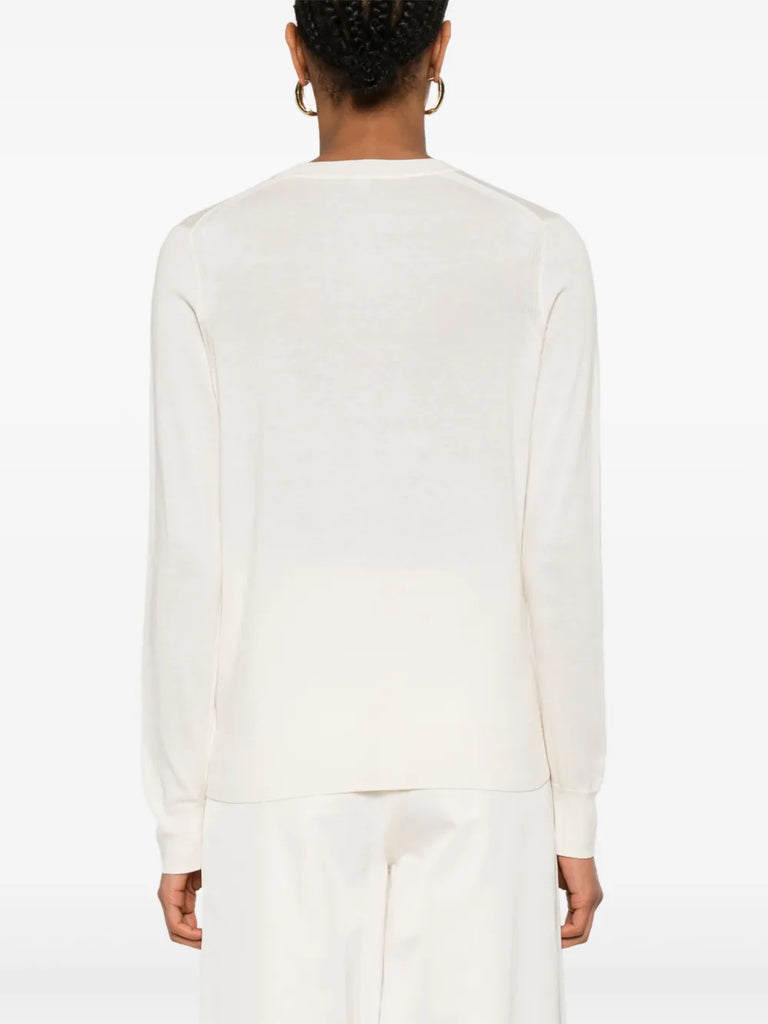 crew-neck top