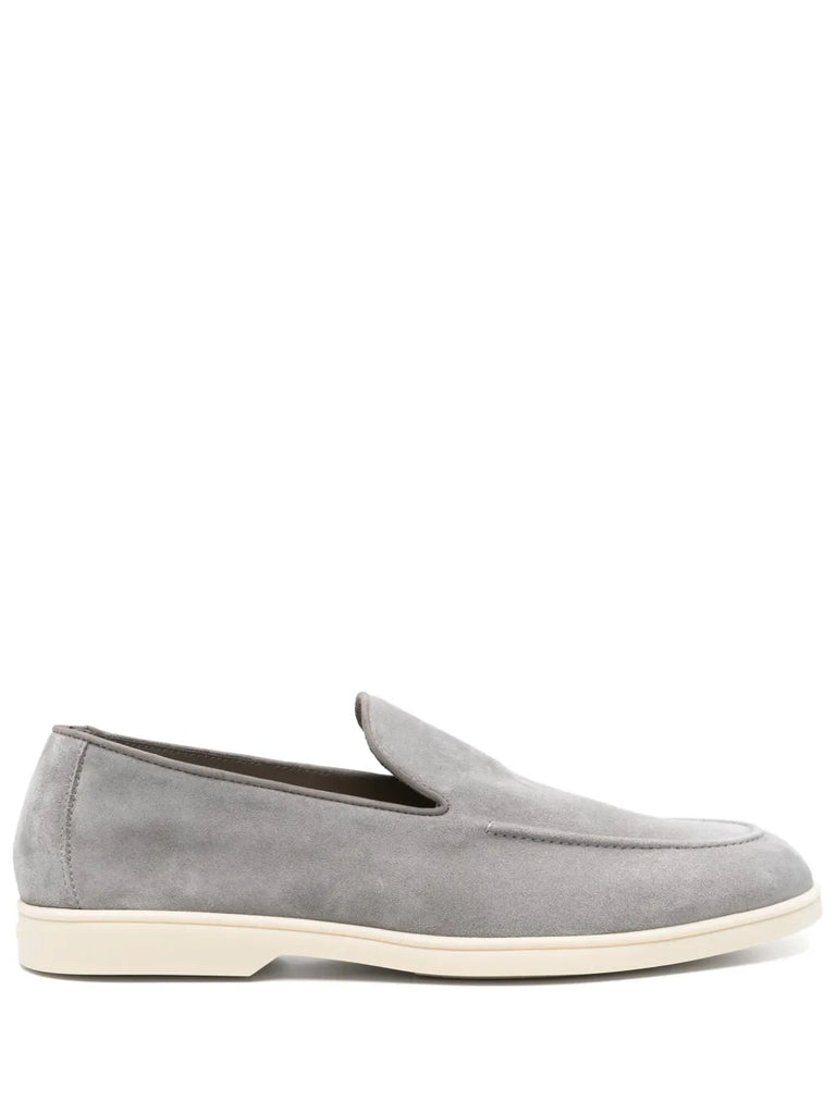 almond-toe loafers
