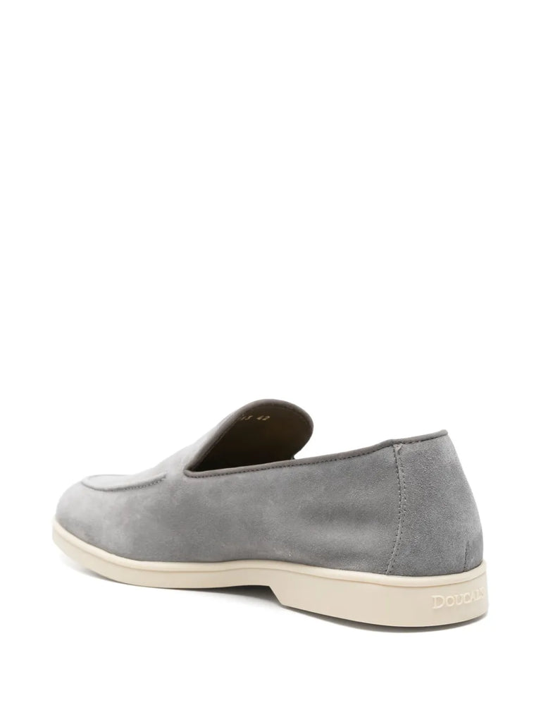 almond-toe loafers
