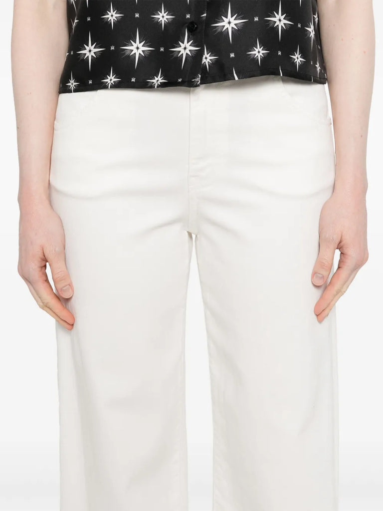 logo-patch jeans