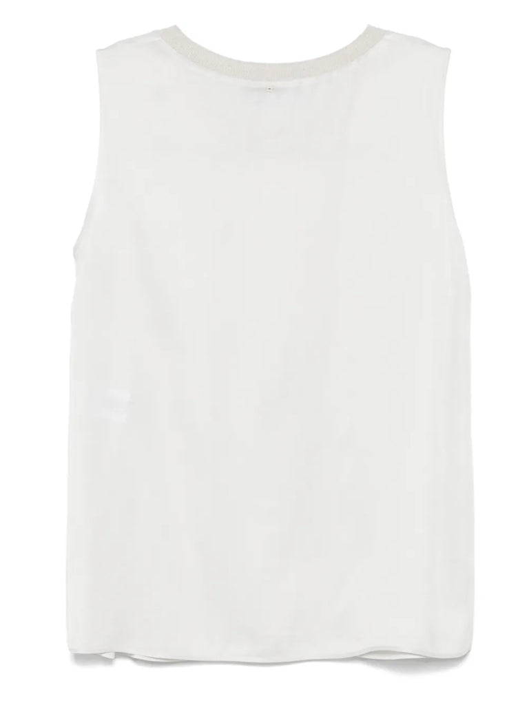 satin tank top
