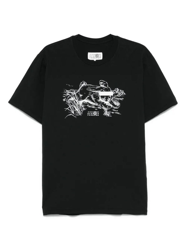 graphic-print T-shirt