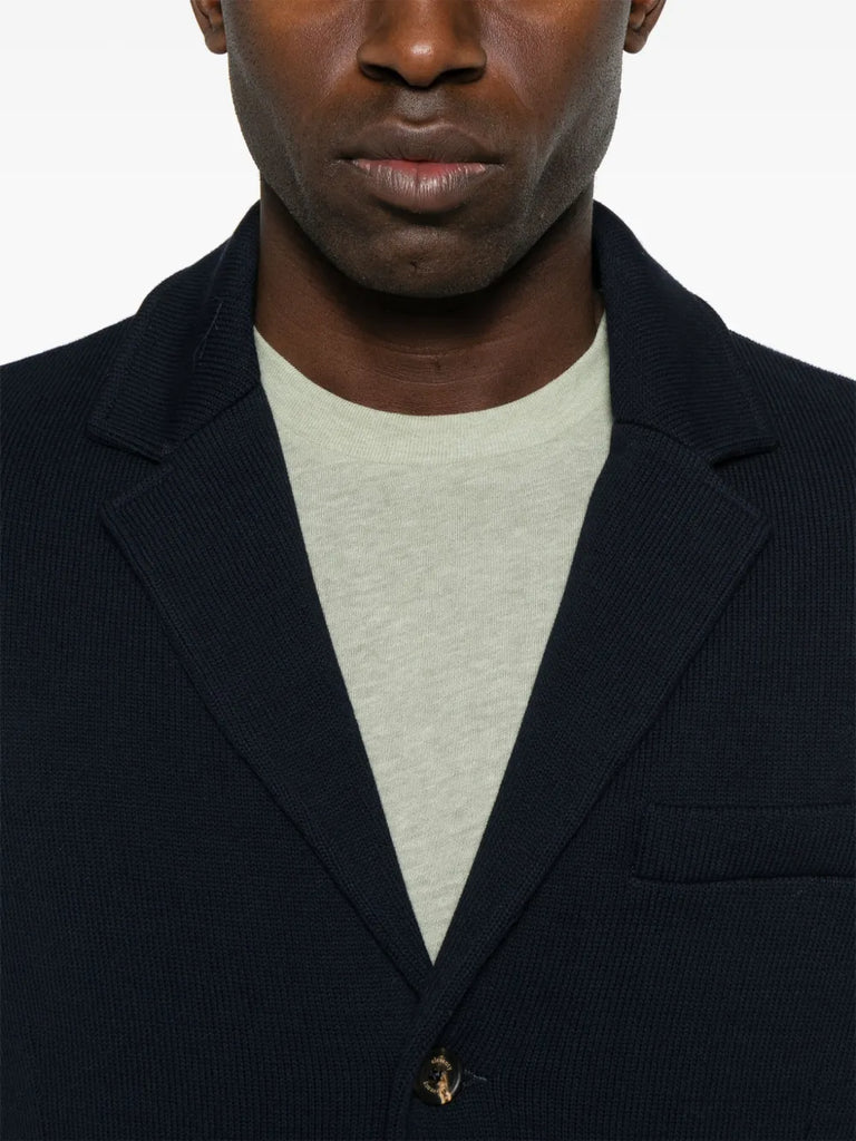einreihiger Strickblazer