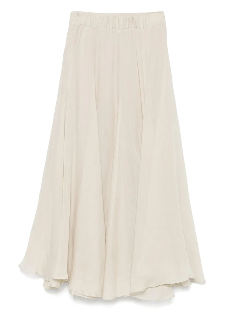 ramie maxi skirt