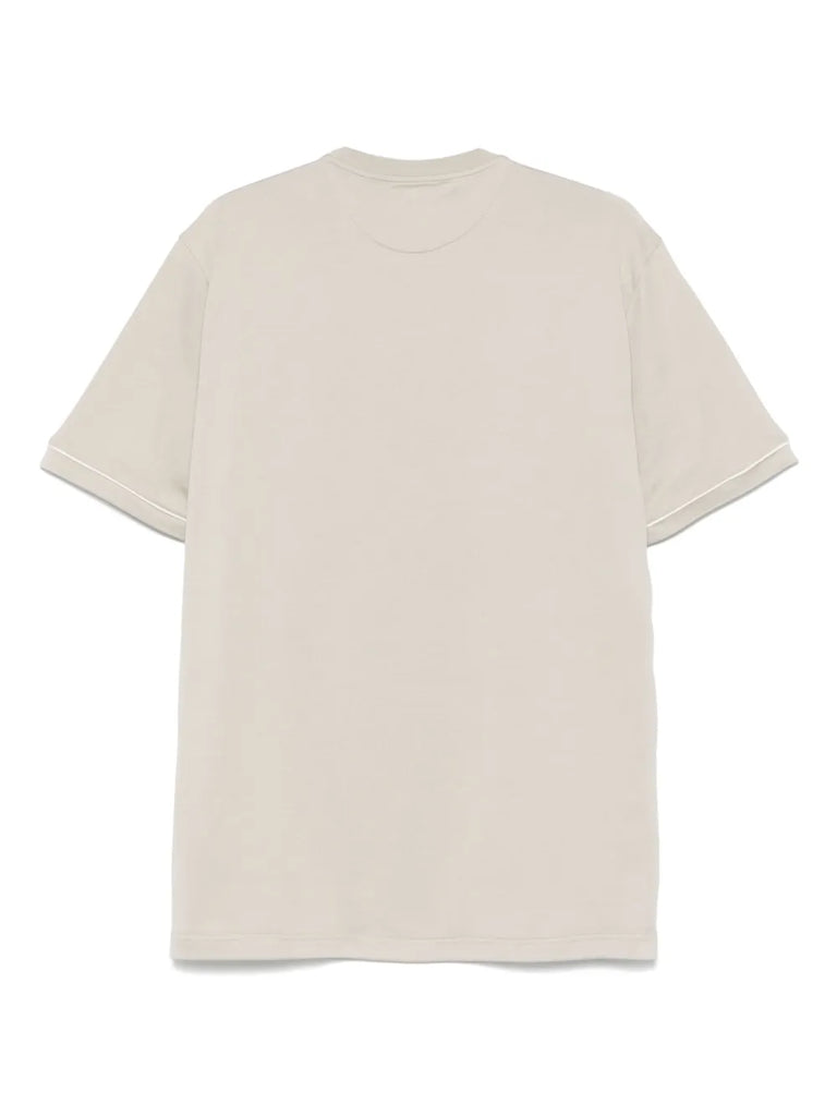 embroidered-logo T-shirt