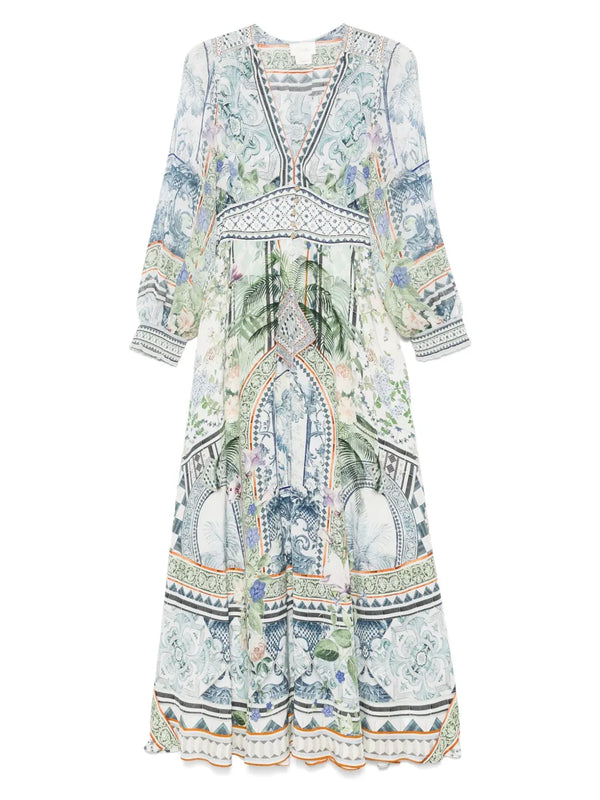 Jardim Party maxi dress