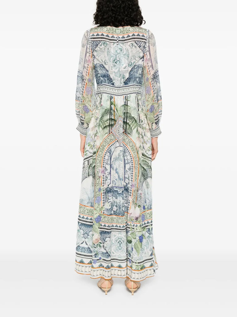 Jardim Party maxi dress