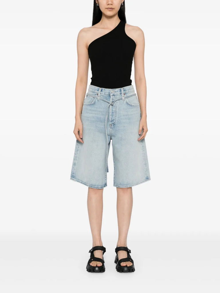 fine-ribbed top