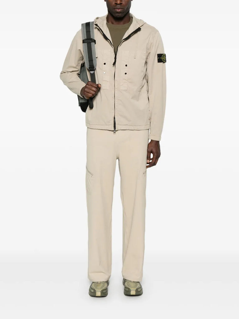 Compass-badge jacket