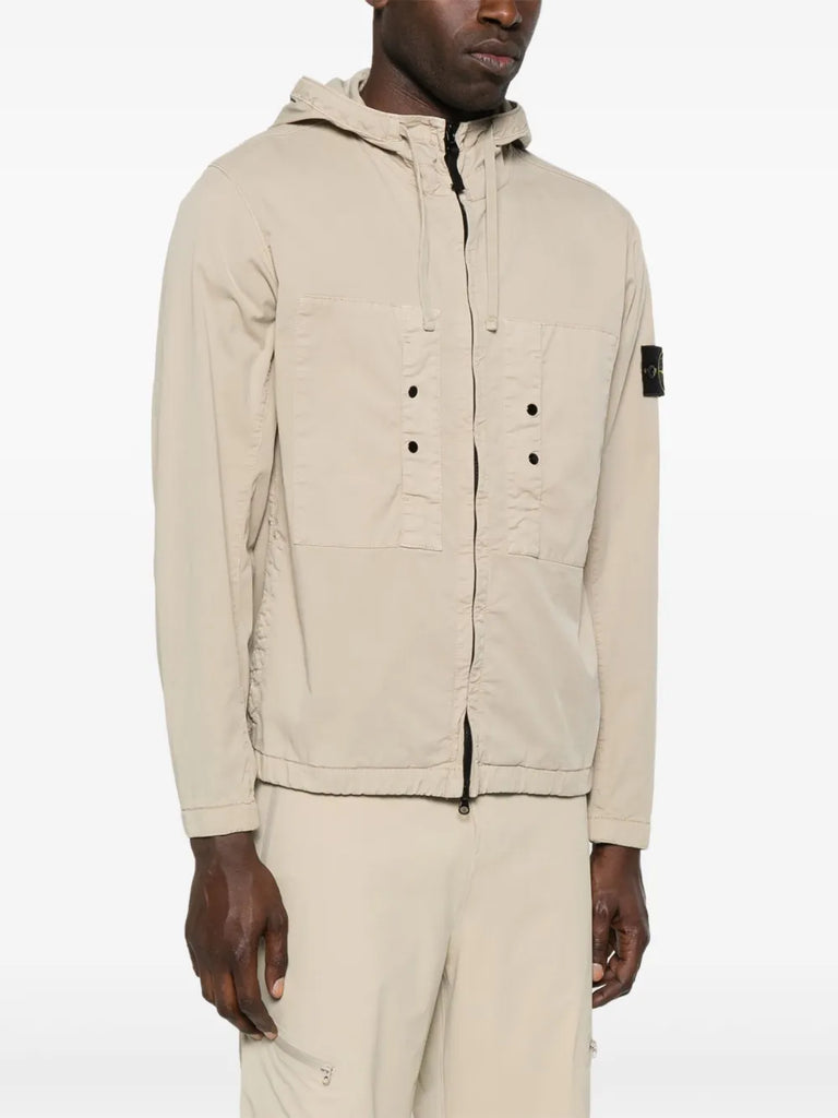 Compass-badge jacket