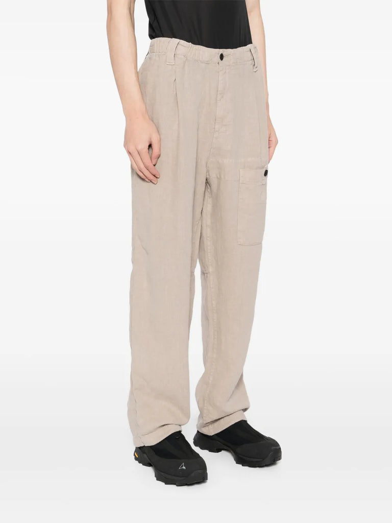 straight-leg trousers