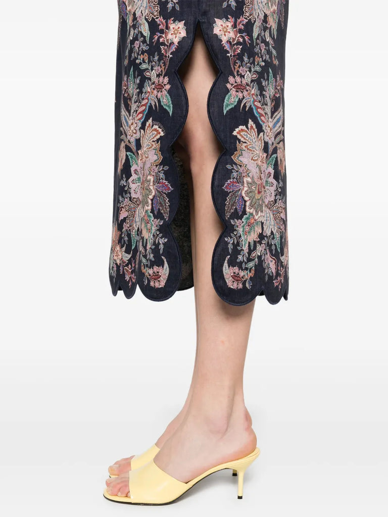 Rhiannon midi skirt