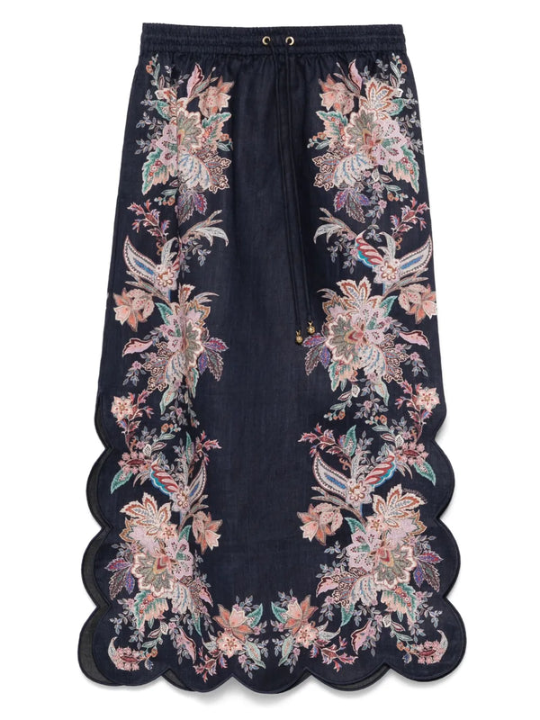 Rhiannon midi skirt