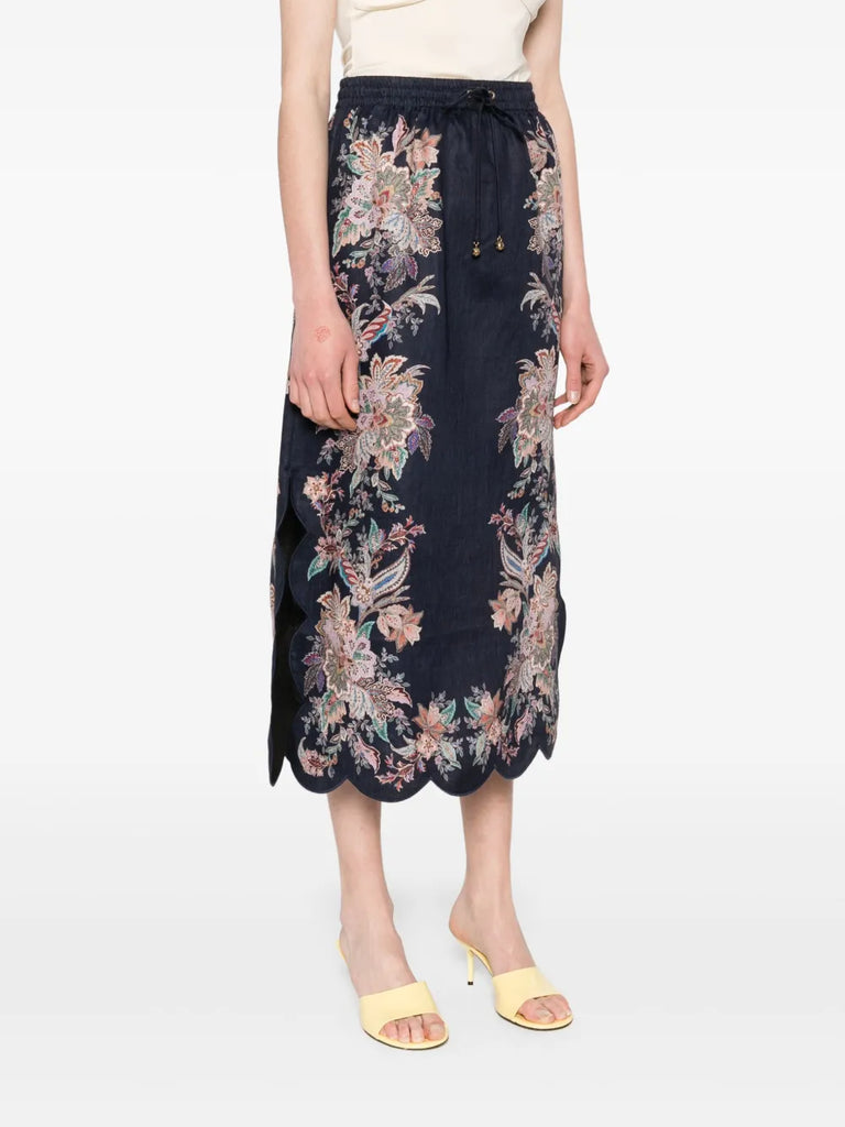 Rhiannon midi skirt