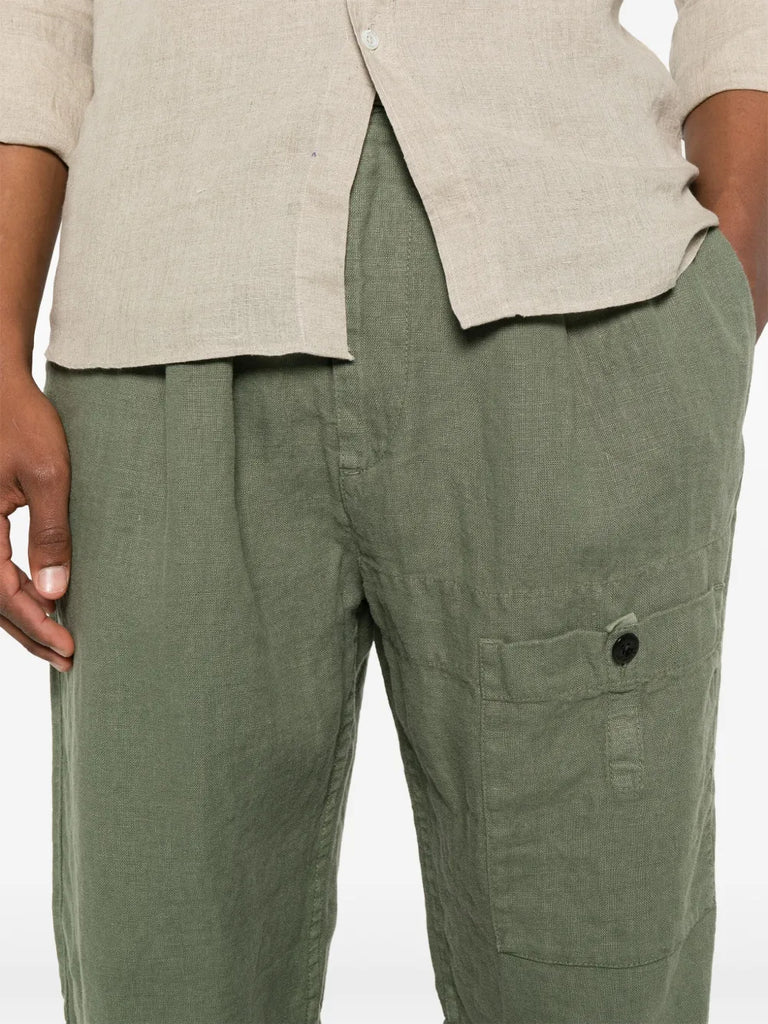 linen trousers
