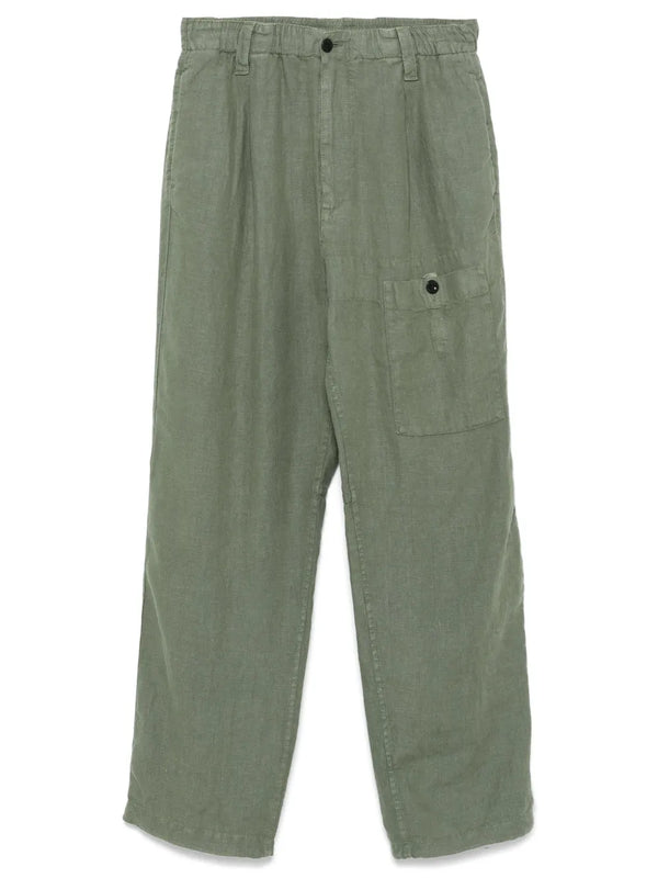 linen trousers