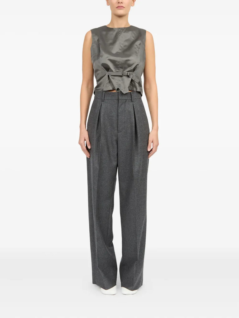 virgin wool trousers