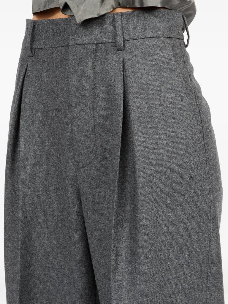 virgin wool trousers