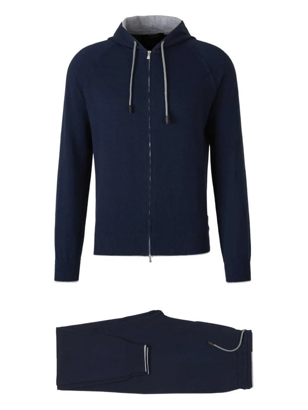 cashmere-blend tracksuit