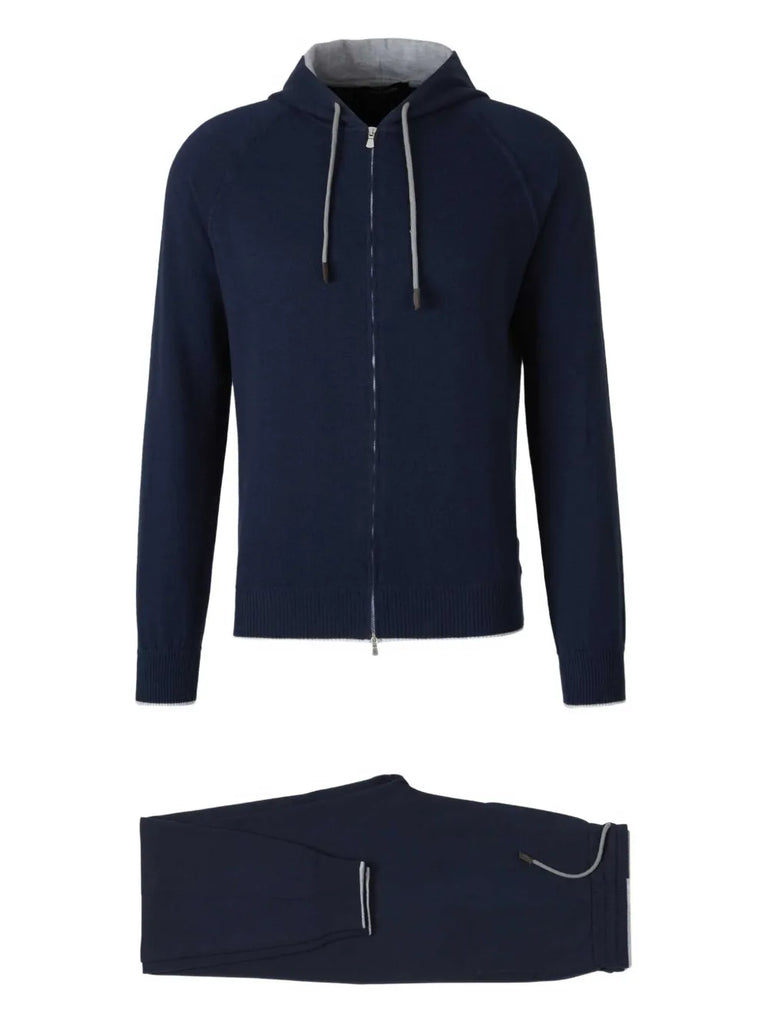 cashmere-blend tracksuit