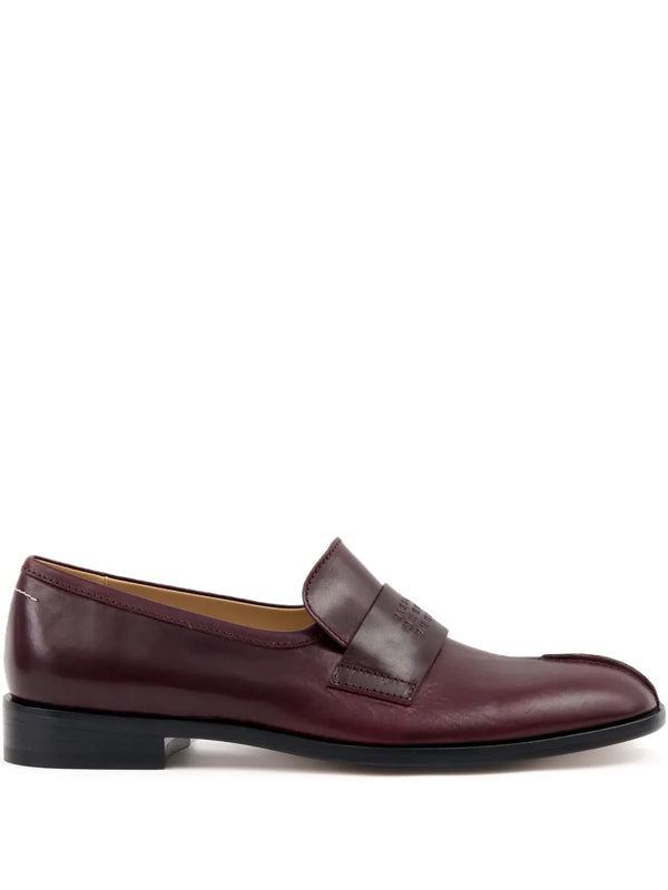leather loafers