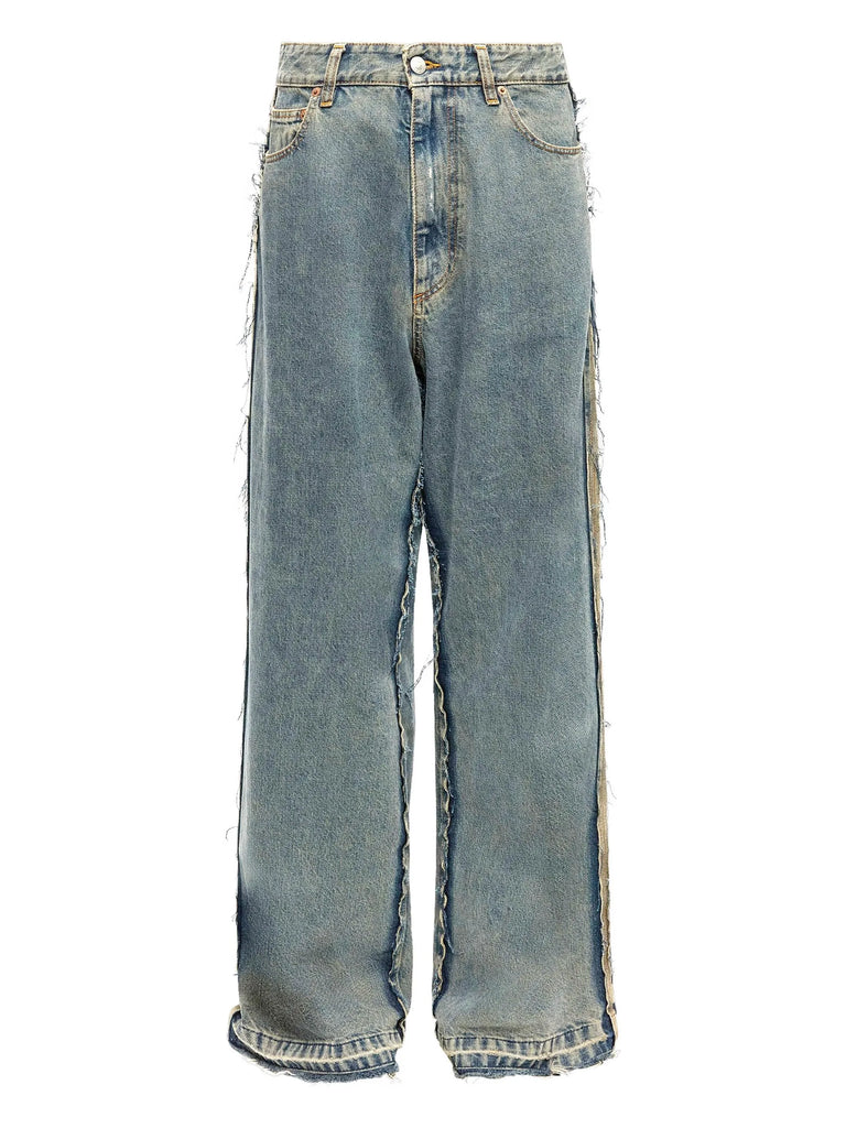 wide-leg jeans