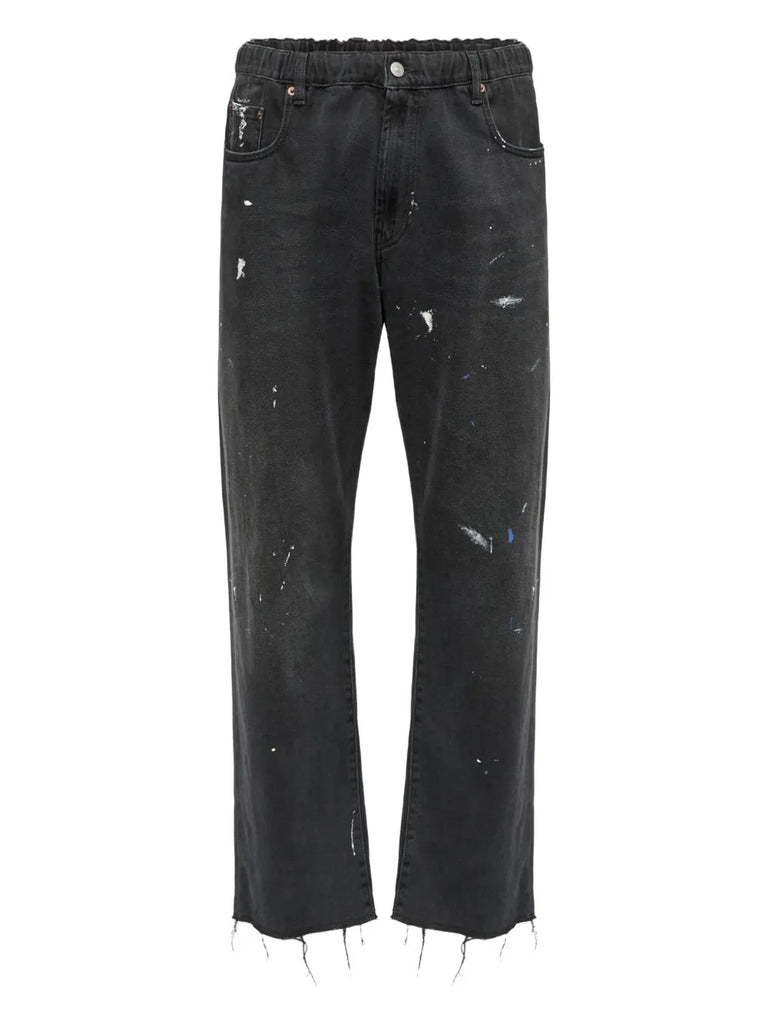 distressed jeans