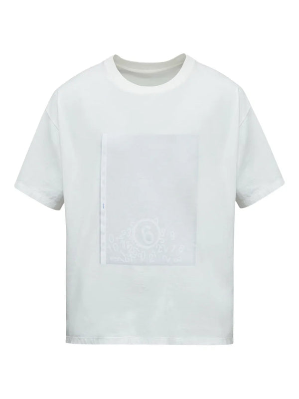 graphic-panelled T-shirt