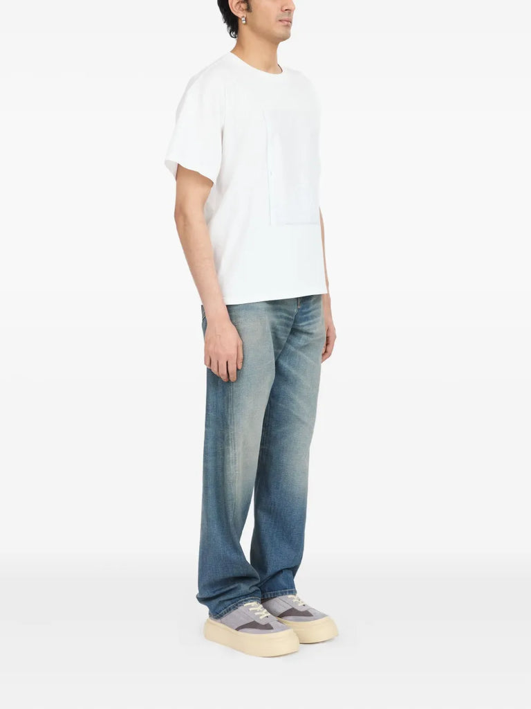 graphic-panelled T-shirt