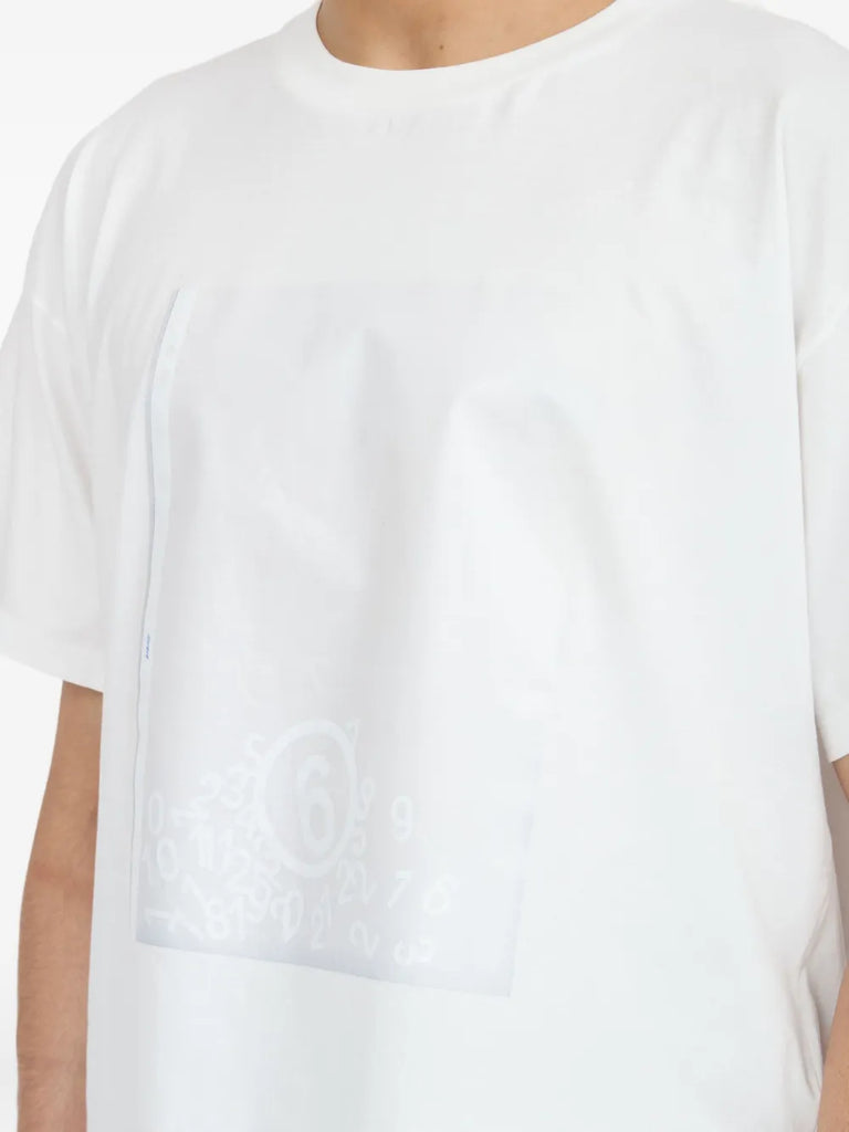 graphic-panelled T-shirt