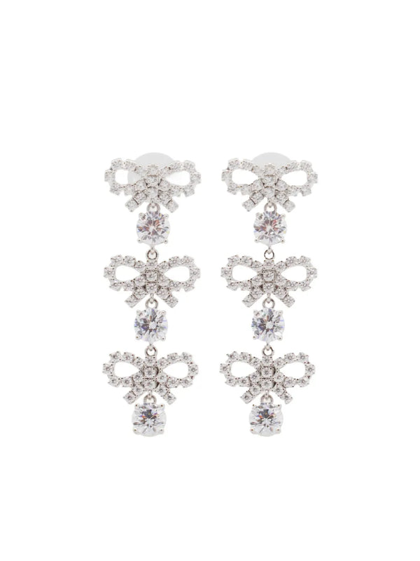 mini Bow drop earrings