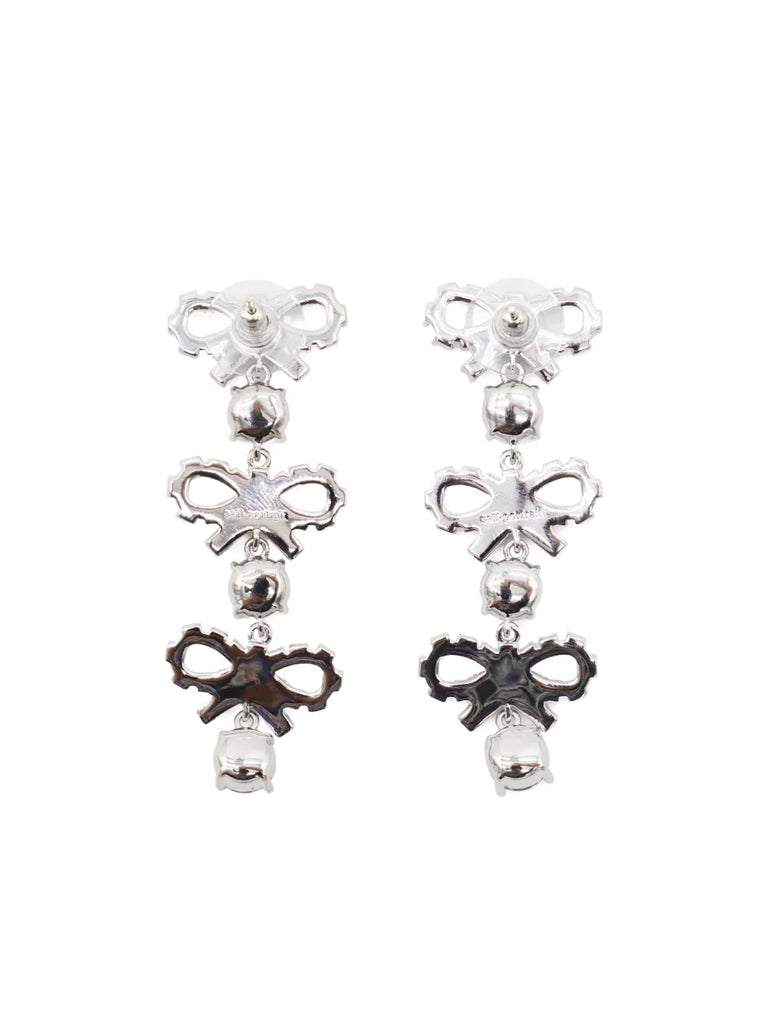 mini Bow drop earrings