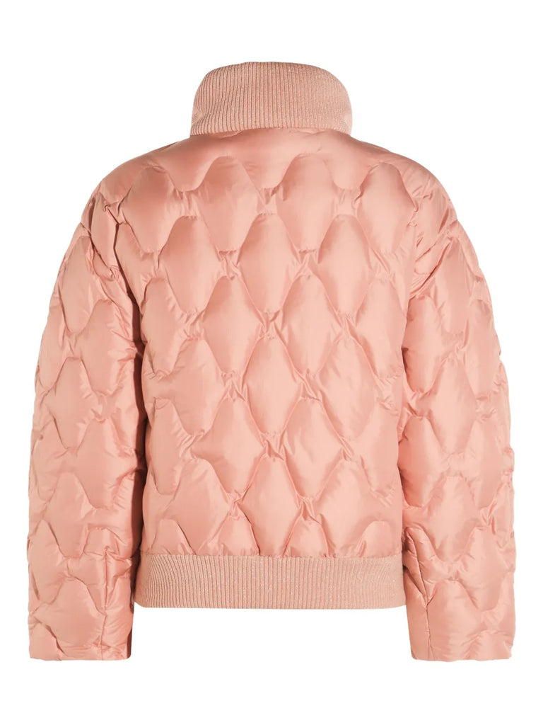 quilted puff jacket