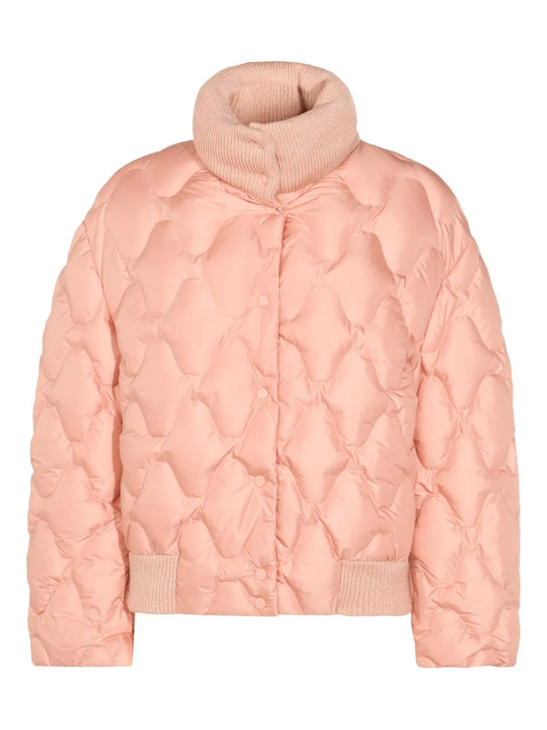quilted puff jacket