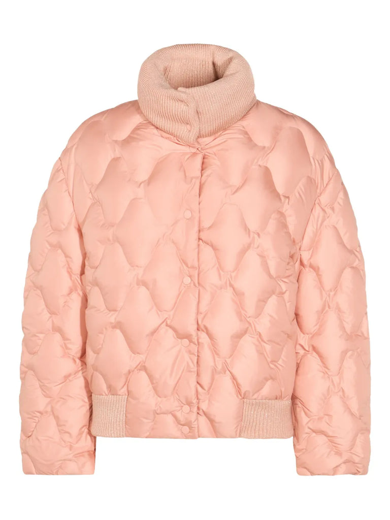 quilted puff jacket