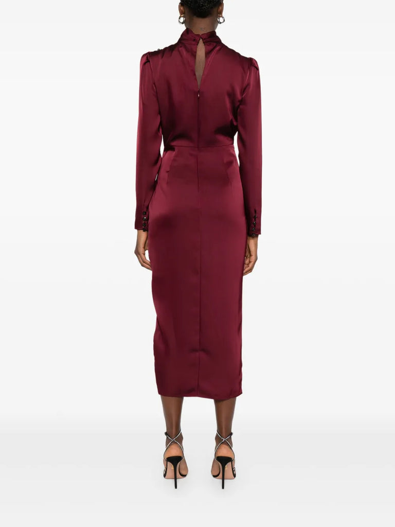 gathered dress