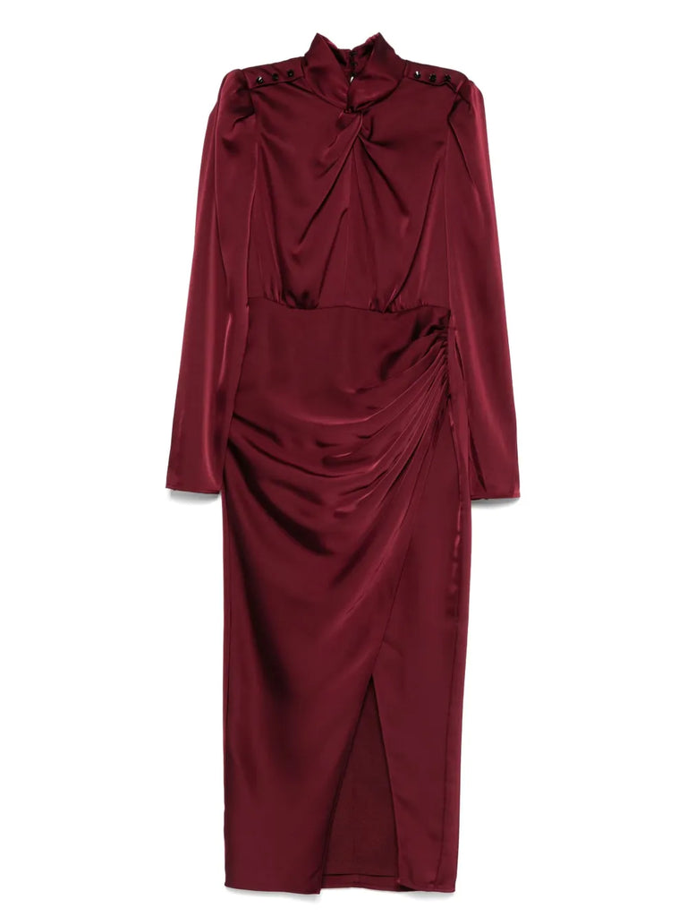 gathered dress