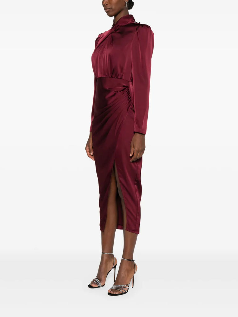 gathered dress