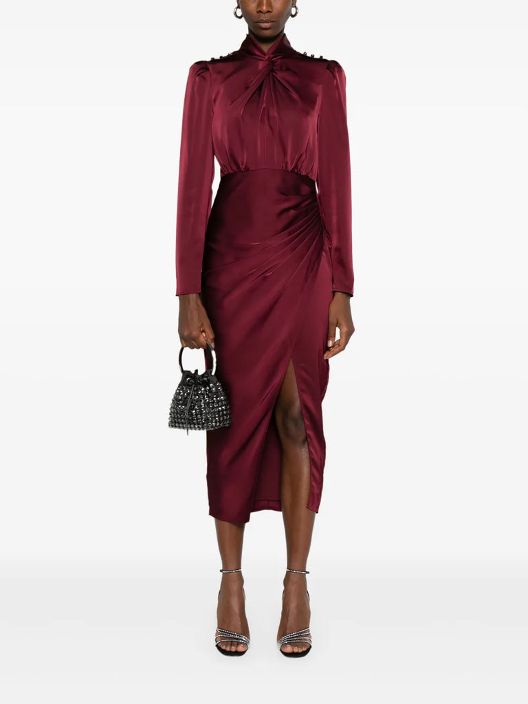gathered dress