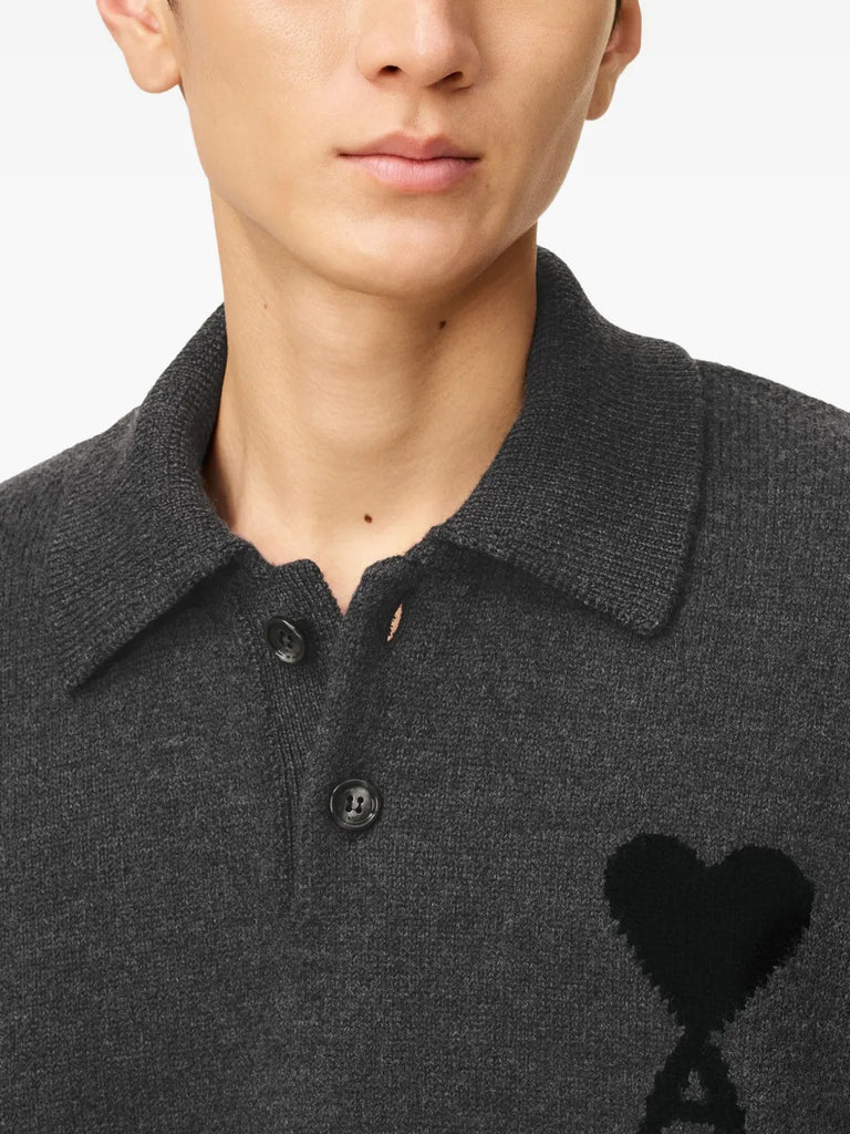 Ami De Coeur wool polo shirt